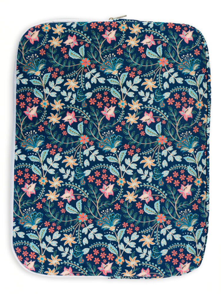 Fancy fabric folder for kids, Cute fabric textbook folder with zipper