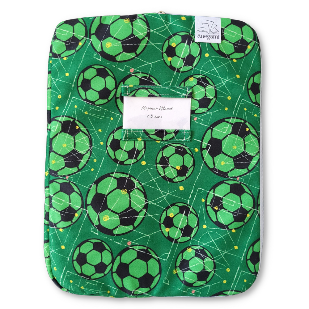 Fancy fabric folder for kids, Cute fabric textbook folder with zipper