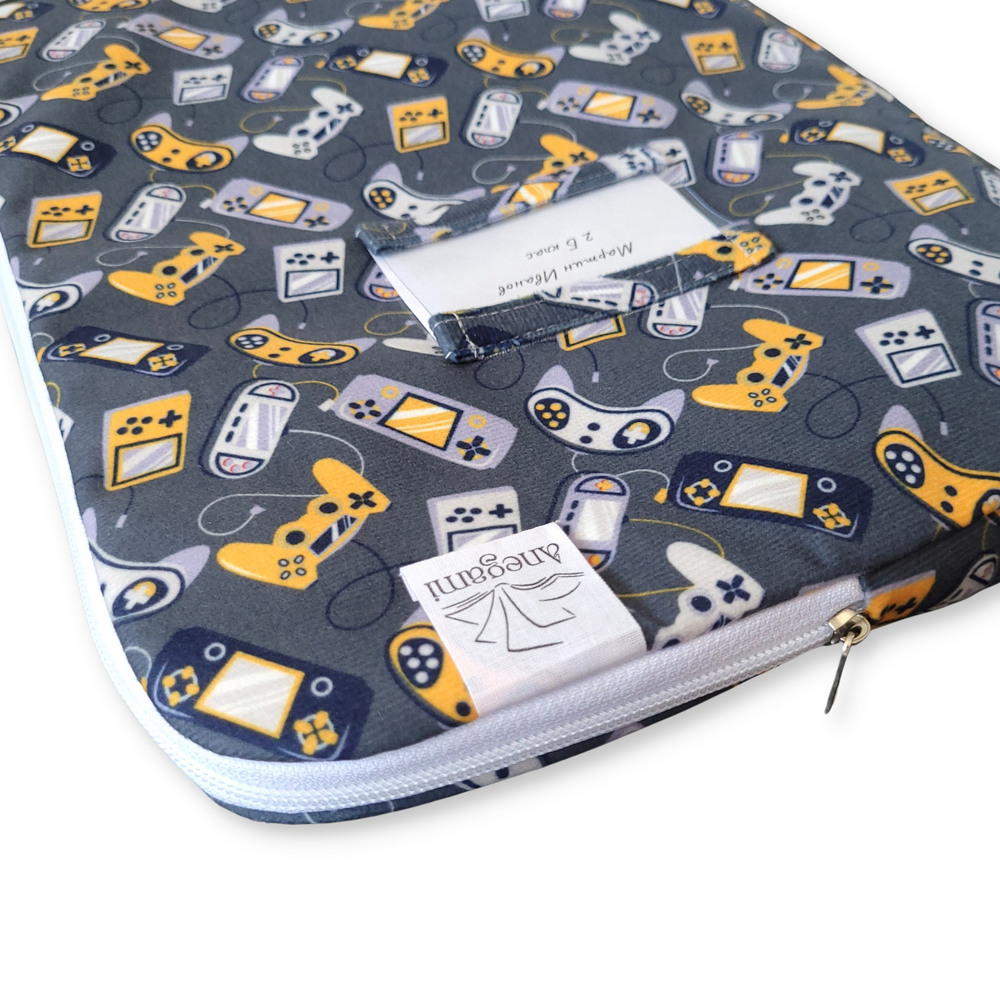 Cartella in tessuto elegante per bambini, Cartella in tessuto carina per libri di testo con cerniera