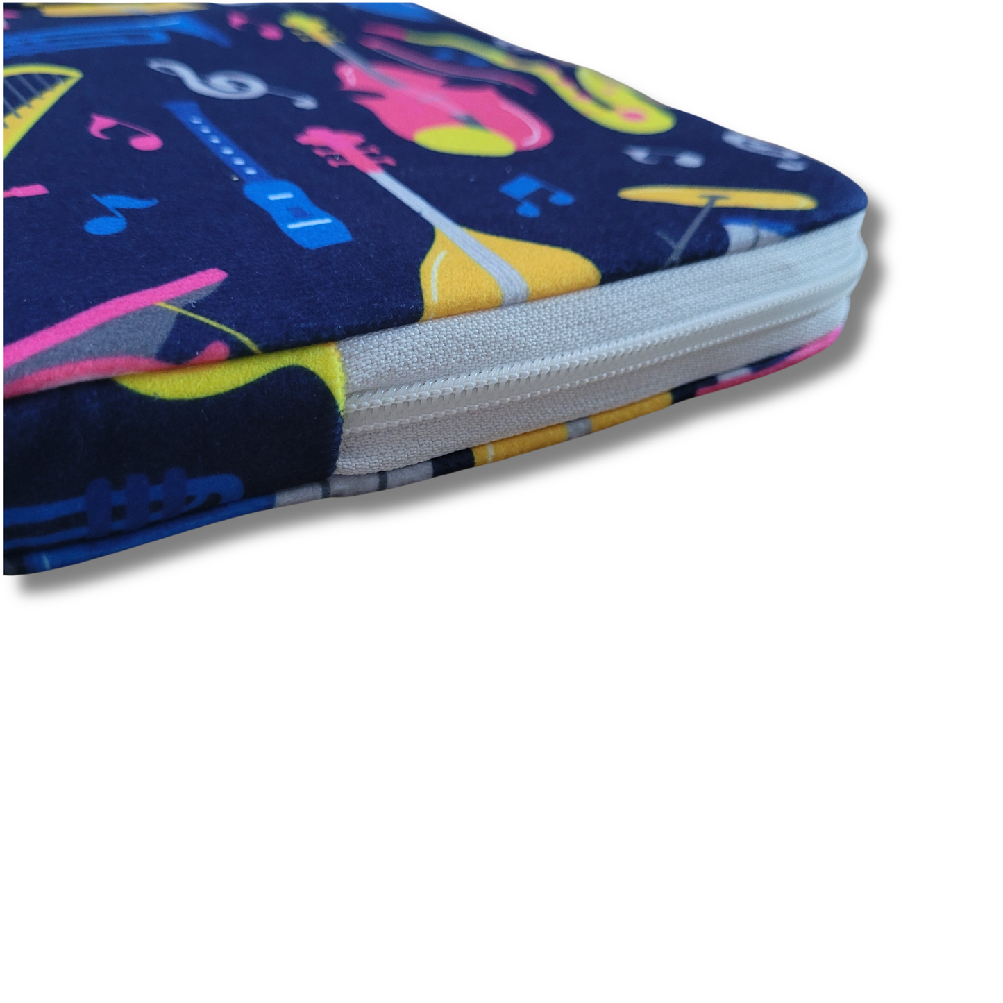 Fancy fabric folder for kids, Cute fabric textbook folder with zipper