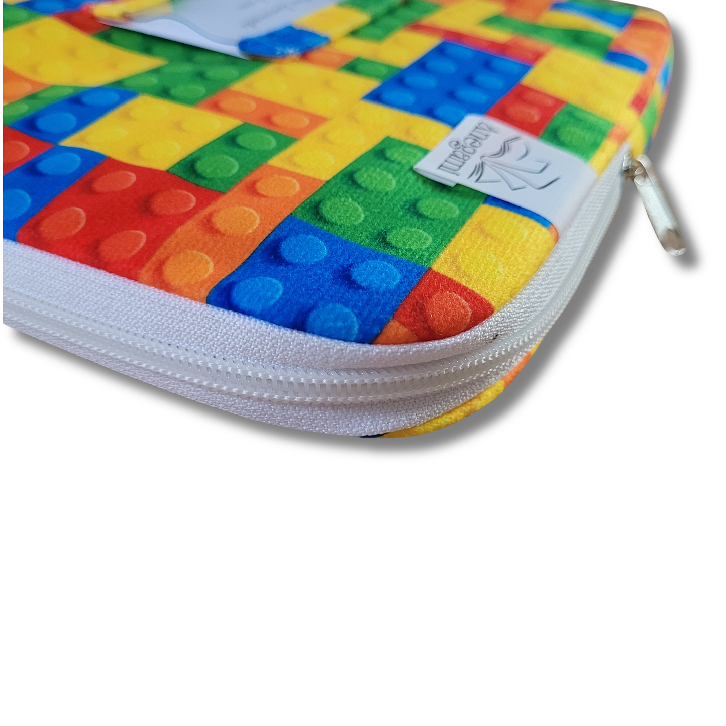 Cartella in tessuto elegante per bambini, Cartella in tessuto carina per libri di testo con cerniera