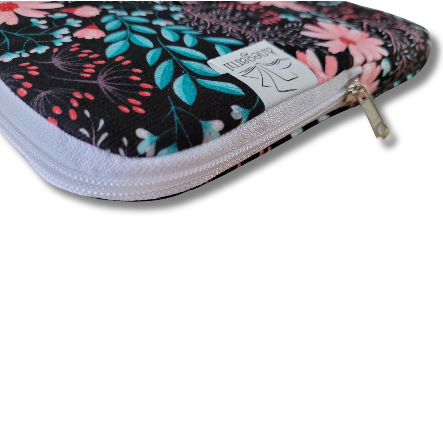 Fancy fabric folder for kids, Cute fabric textbook folder with zipper