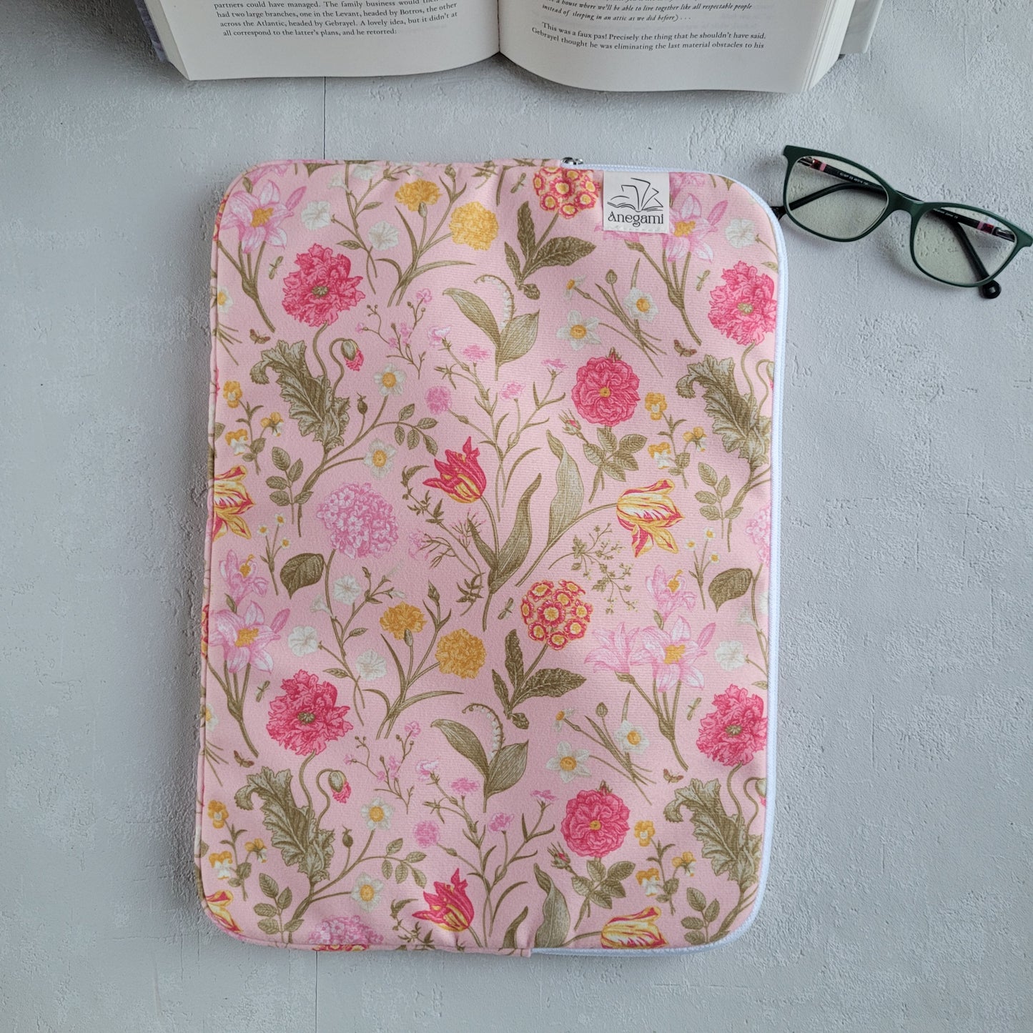 Housse florale pour ordinateur portable Appareils jusqu'à 15,6"