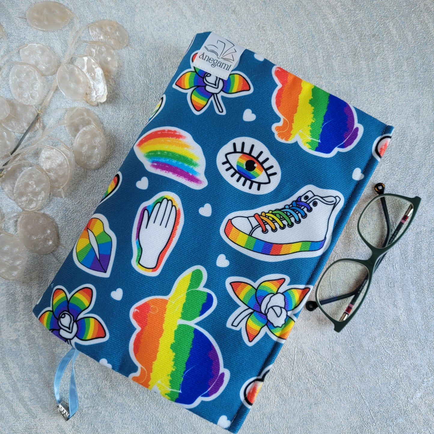 Fabric book cover