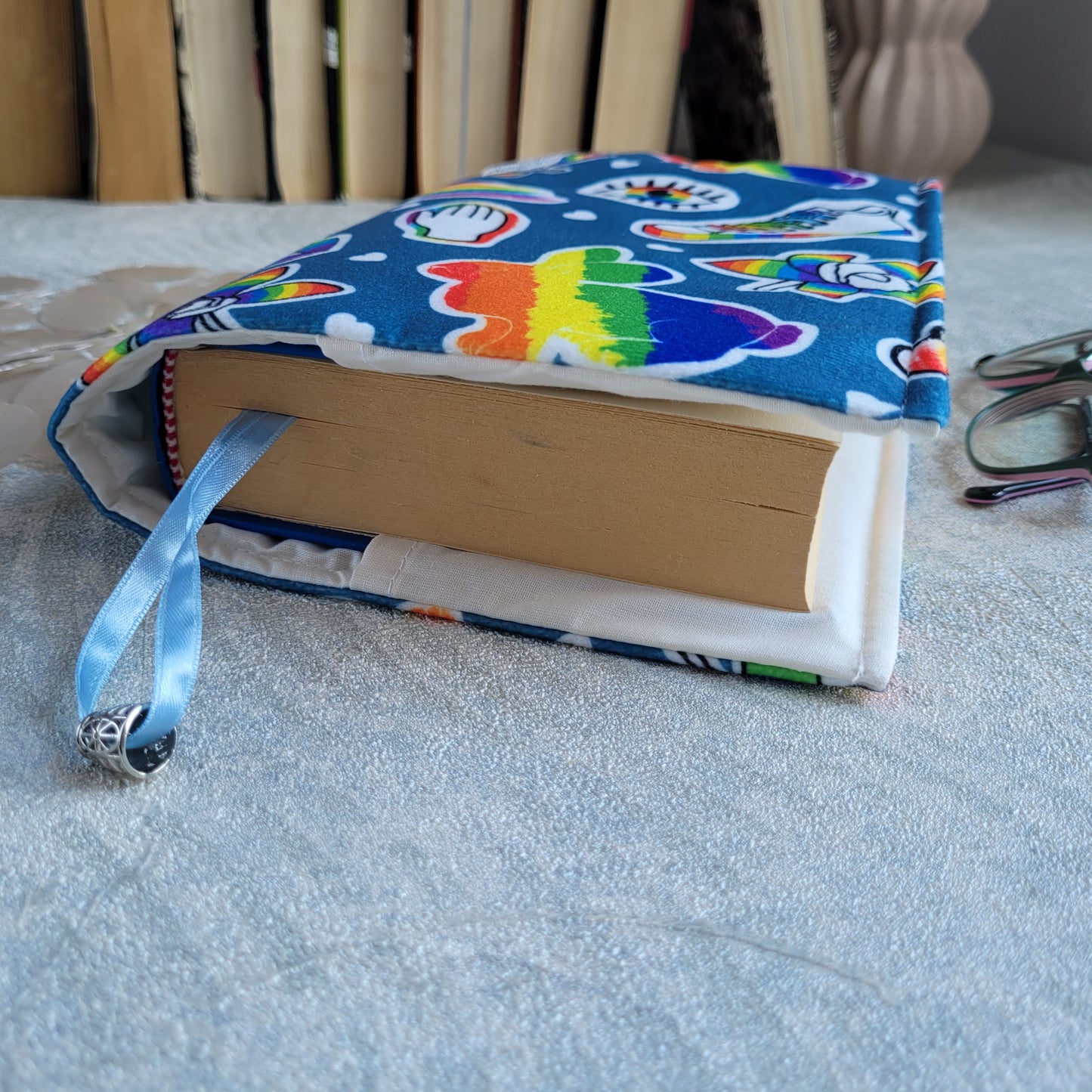 Fabric book cover