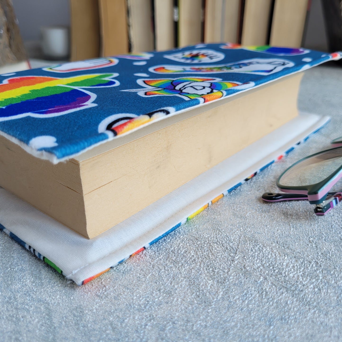 Fabric book cover