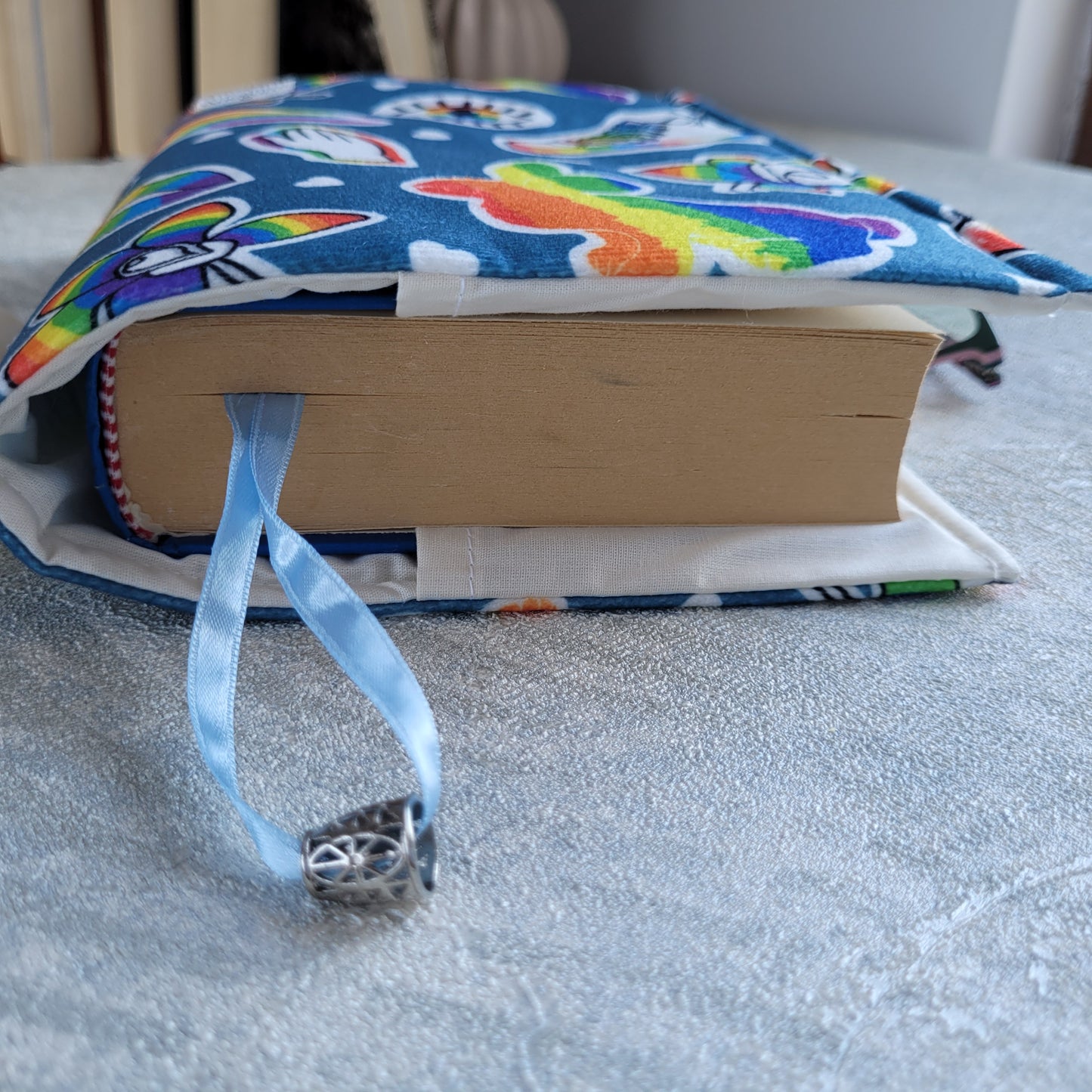 Fabric book cover