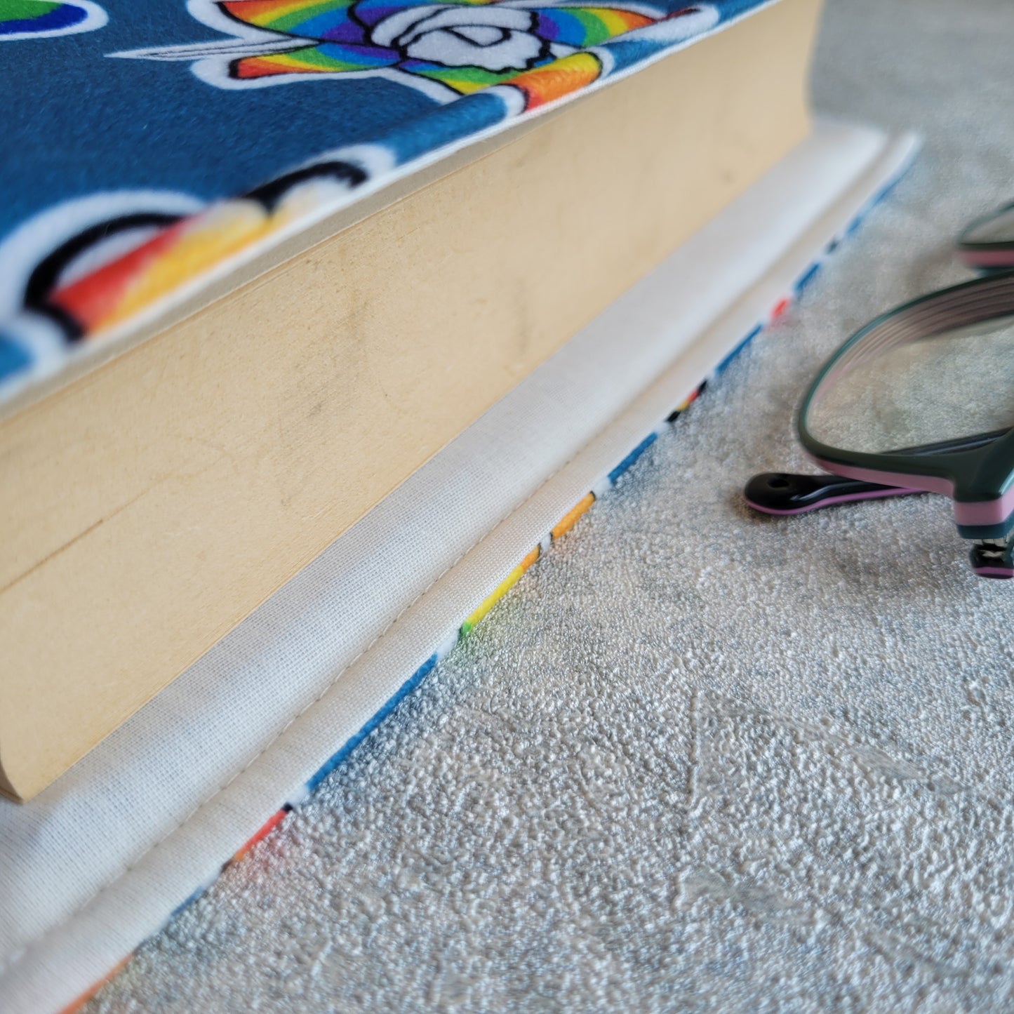Fabric book cover