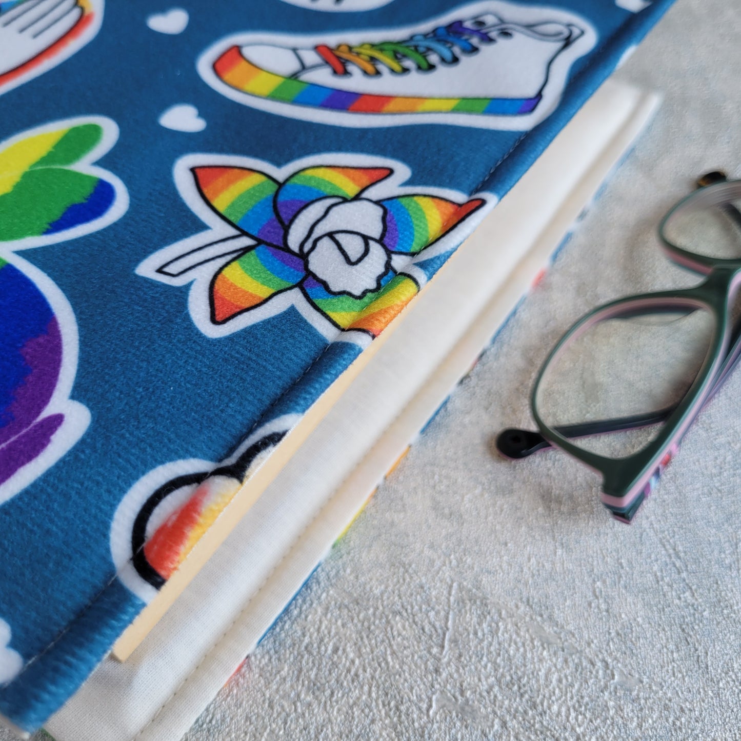 Fabric book cover
