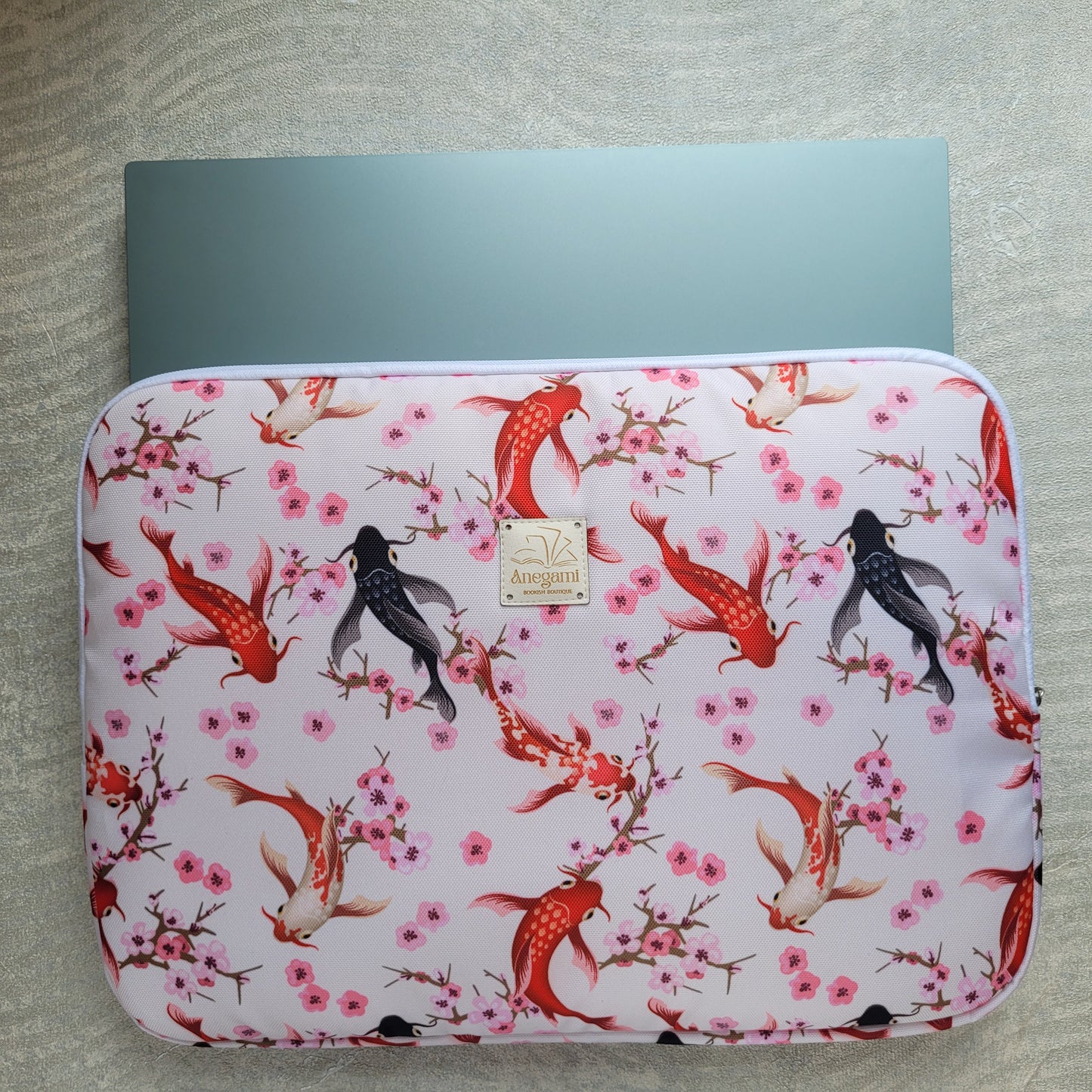 Set di custodia per laptop e accessori Astratti, caricabatterie e mouse