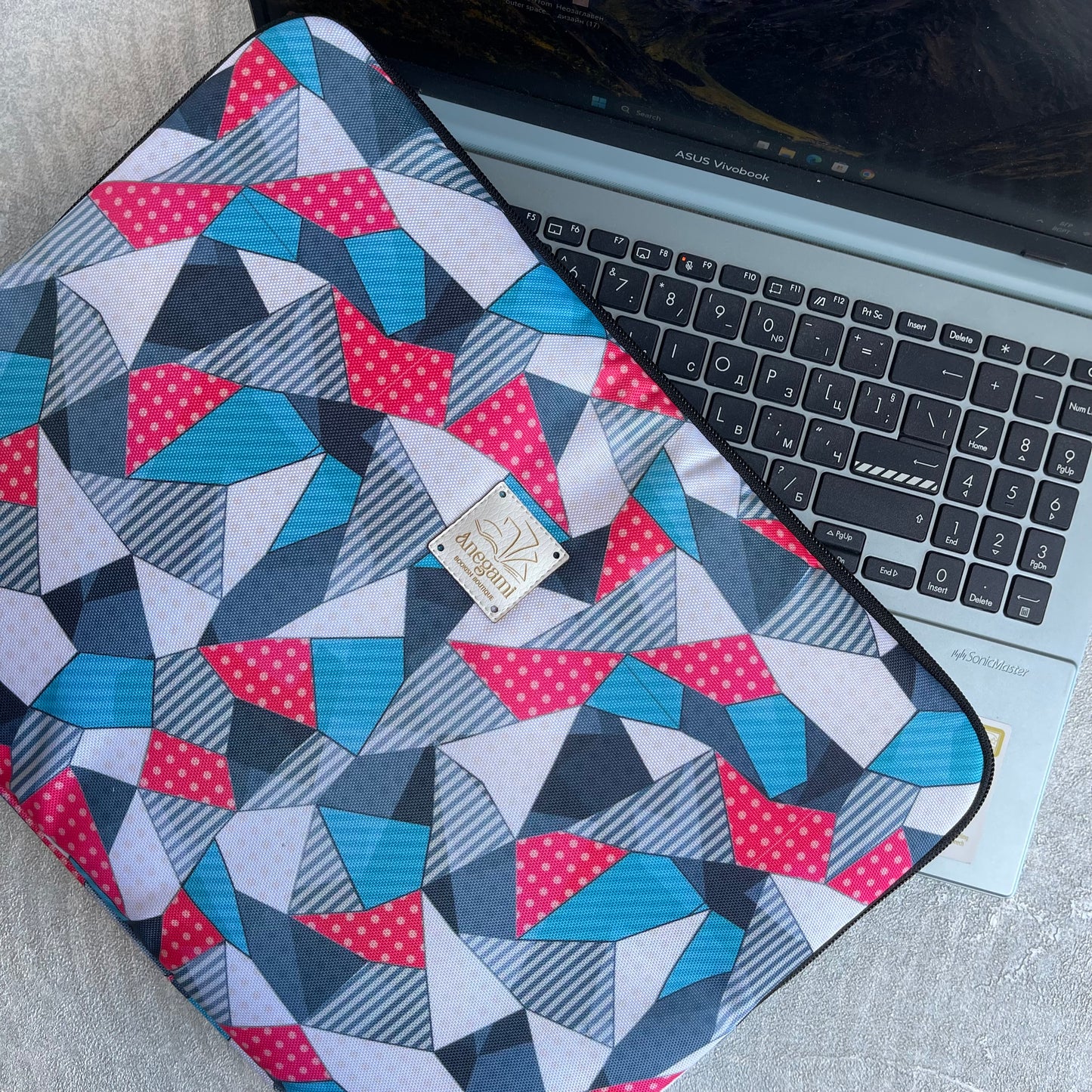 Custodia protettiva per laptop con stampa di design, adatta a laptop da 13''-14'' e 15''-16''