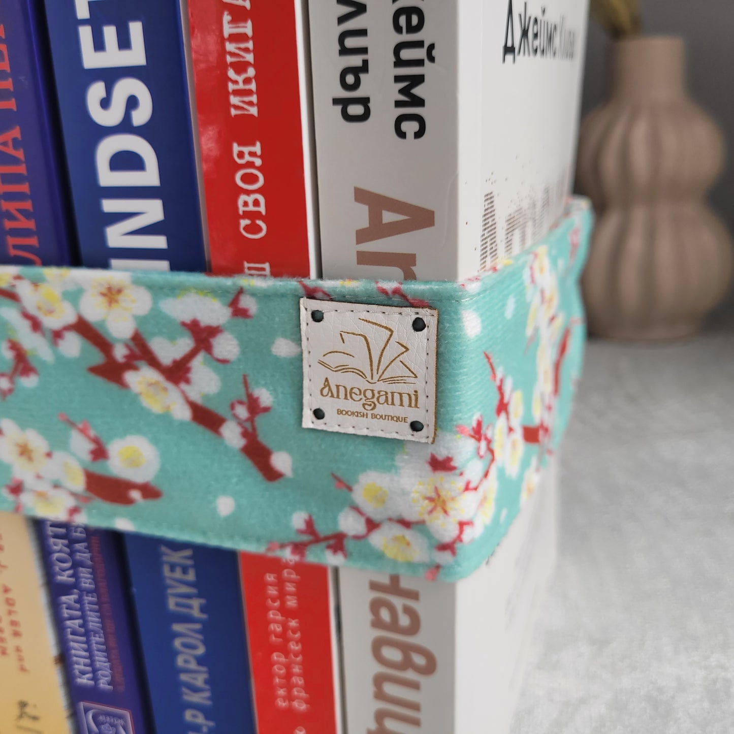 Fascia per libri floreale