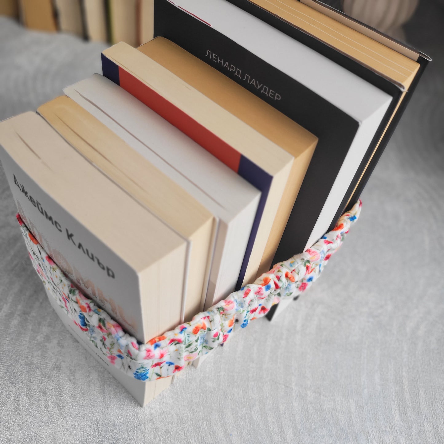 Fascia per libri con fiori carini