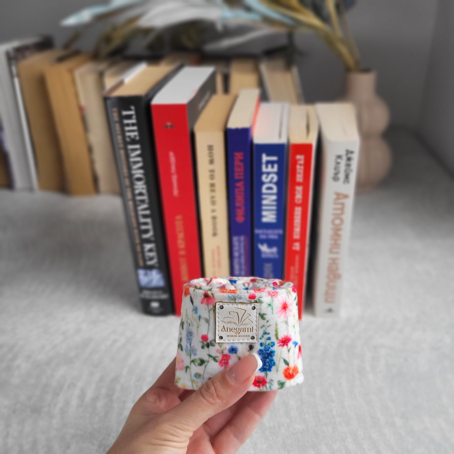 Fascia per libri con fiori carini
