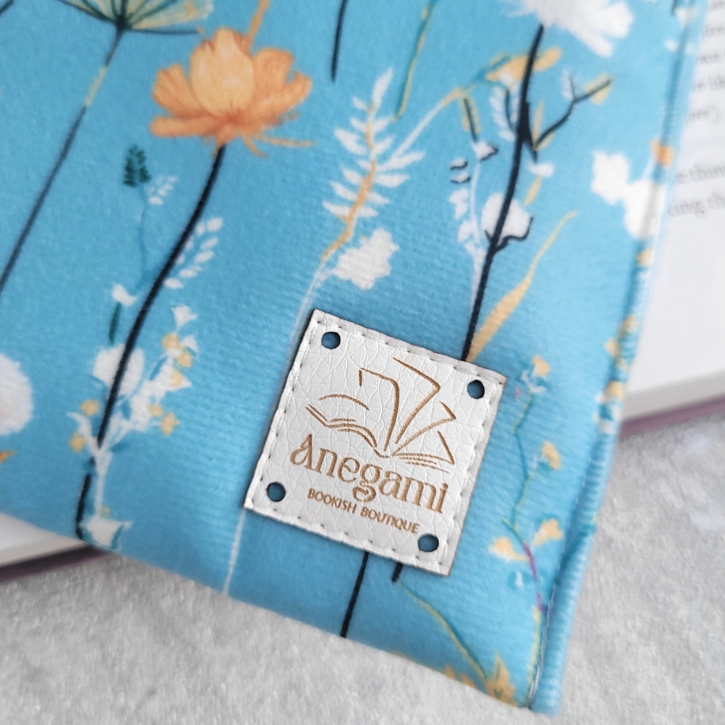 Custodia per Kindle Wild Flowers imbottita con schiuma e fodera in cotone