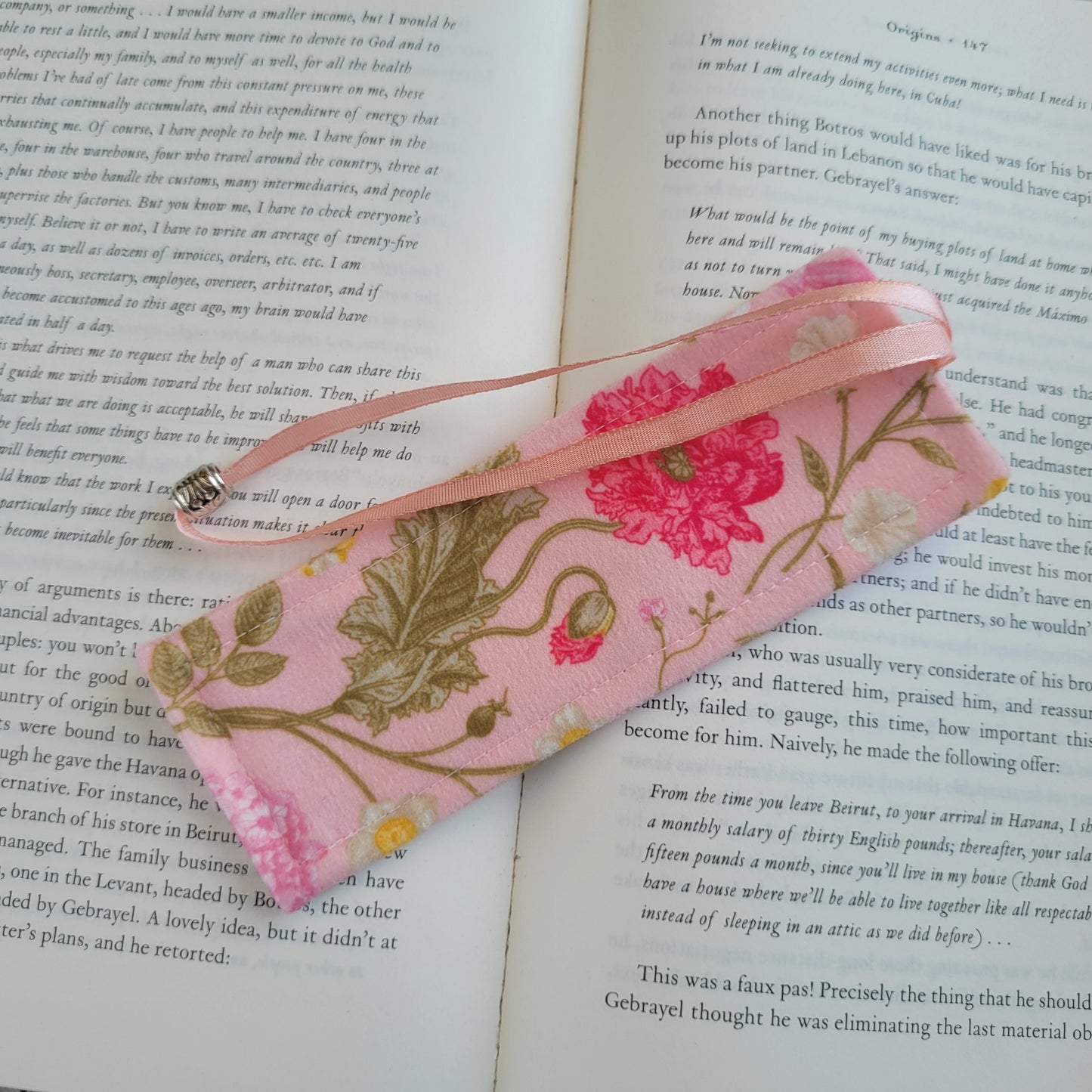 Floral Bookmark